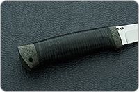 Нож Ганза наборная кожа, 95х18, текстолит : фото 5