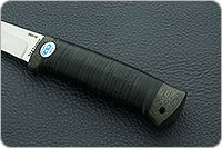 Нож Ганза наборная кожа, 95х18, текстолит : фото 6