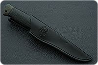 Нож Ганза наборная кожа, 95х18, текстолит : фото 9