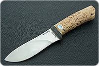 Нож Гепард карельская береза, 95х18, текстолит : фото 2