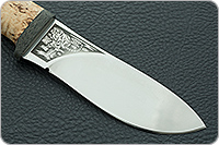 Нож Гепард карельская береза, 95х18, текстолит : фото 4