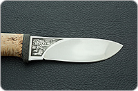 Нож Гепард карельская береза, 95х18, текстолит : фото 7