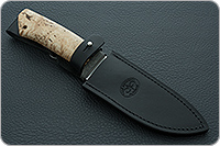 Нож Гепард карельская береза, 95х18, текстолит : фото 11