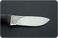 Нож Гепард наборная кожа, 95х18, текстолит : фото 7