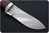 Нож Гепард орех, 95х18, алюминий : фото 4