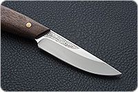 Нож Жулан накладки орех, 95х18, цельнометаллический : фото 4