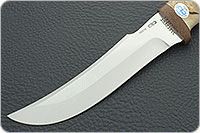 Нож Клык карельская береза, 95х18, текстолит : фото 3
