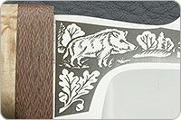 Нож Клык карельская береза, 95х18, текстолит : фото 8