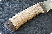 Нож Клык береста, 95х18, текстолит : фото 3