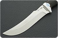 Нож Клык наборная кожа, 95х18, алюминий : фото 3