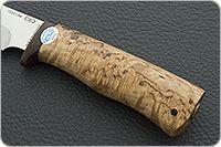 Нож Клычок-1 карельская береза, 100х13м, текстолит : фото 6