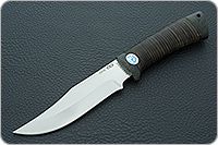 Нож Клычок-1 наборная кожа, 95х18, текстолит : фото 2