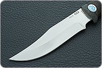 Нож Клычок-1 наборная кожа, 95х18, текстолит : фото 3