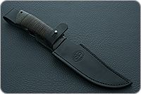 Нож Клычок-1 наборная кожа, 95х18, текстолит : фото 11