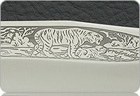 Нож Клычок-3 орех, 95х18, алюминий : фото 9