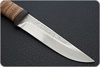 Нож Лиса береста, 95х18, текстолит : фото 2