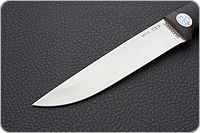 Нож Лиса наборная кожа, 95х18, текстолит : фото 3