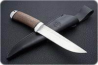Нож Лиса орех, 95х18, алюминий : фото 5