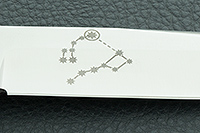 Нож Полярный карельская береза, 95х18, текстолит : фото 5