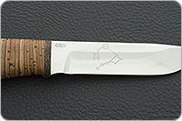 Нож Полярный береста, 95х18, текстолит : фото 8