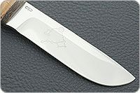 Нож Полярный береста, 100х13м, текстолит : фото 4