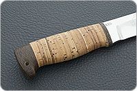 Нож Полярный береста, 100х13м, текстолит : фото 5