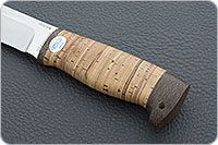 Нож Полярный береста, 100х13м, текстолит : фото 6