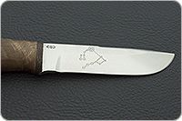 Нож Полярный орех, 95х18, текстолит : фото 8