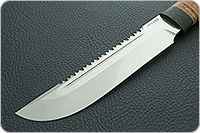 Нож Робинзон-1 береста, 95х18, текстолит : фото 3