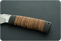 Нож Робинзон-1 береста, 95х18, текстолит : фото 6