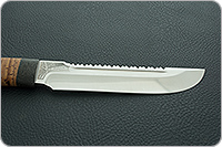 Нож Робинзон-1 береста, 95х18, текстолит : фото 7