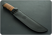 Нож Робинзон-1 береста, 95х18, текстолит : фото 10