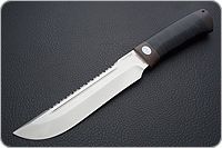 Нож Робинзон-1 наборная кожа, 95х18, текстолит : фото 2