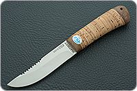 Нож Робинзон-2 береста, 95х18, текстолит : фото 2