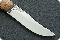 Нож Робинзон-2 береста, 95х18, текстолит : фото 4