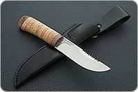 Нож Робинзон-2 береста, 95х18, текстолит : фото 9