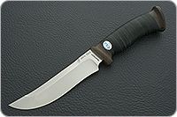 Нож Росомаха наборная кожа, 95х18, текстолит : фото 2