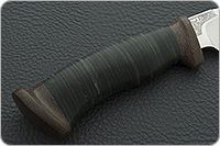 Нож Росомаха наборная кожа, 95х18, текстолит : фото 5