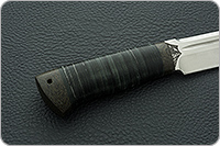 Нож Селигер наборная кожа, 95х18, текстолит : фото 5