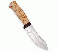 Нож Скинер-2 карельская береза, 95х18, текстолит : фото 2