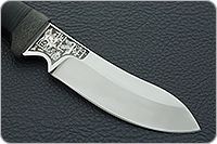 Нож Скинер-2 наборная кожа, 95х18, текстолит : фото 4