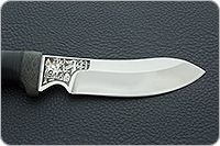 Нож Скинер-2 наборная кожа, 95х18, текстолит : фото 7