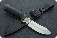 Нож Скинер-2 наборная кожа, 95х18, текстолит : фото 10