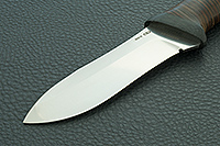 Нож Скинер наборная кожа, 95х18, текстолит : фото 3