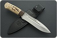 Нож Скорпион карельская береза, 95х18, текстолит : фото 10