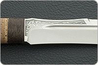 Нож Скорпион береста, 95х18, текстолит : фото 9