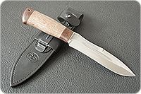 Нож Скорпион орех, 95х18, текстолит : фото 6