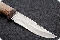 Нож Стрелец карельская береза, 95х18, текстолит : фото 2