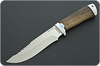Нож Стрелец орех, 95х18, алюминий : фото 2