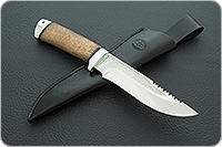 Нож Стрелец орех, 95х18, алюминий : фото 9